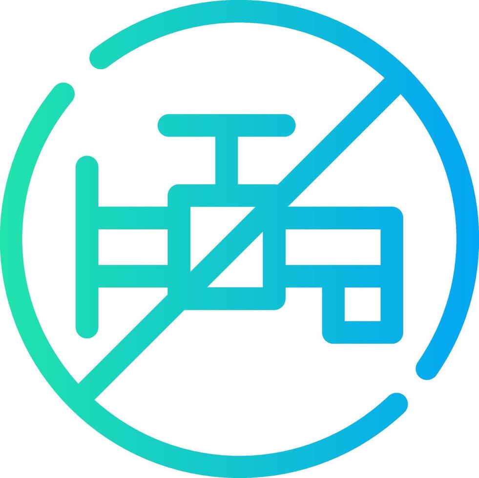 Dont Waste Water Creative Icon Design vector
