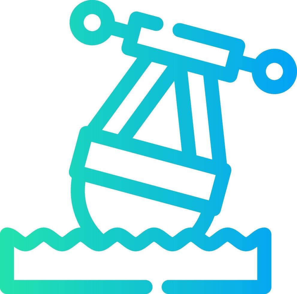 Buoy Creative Icon Design vector