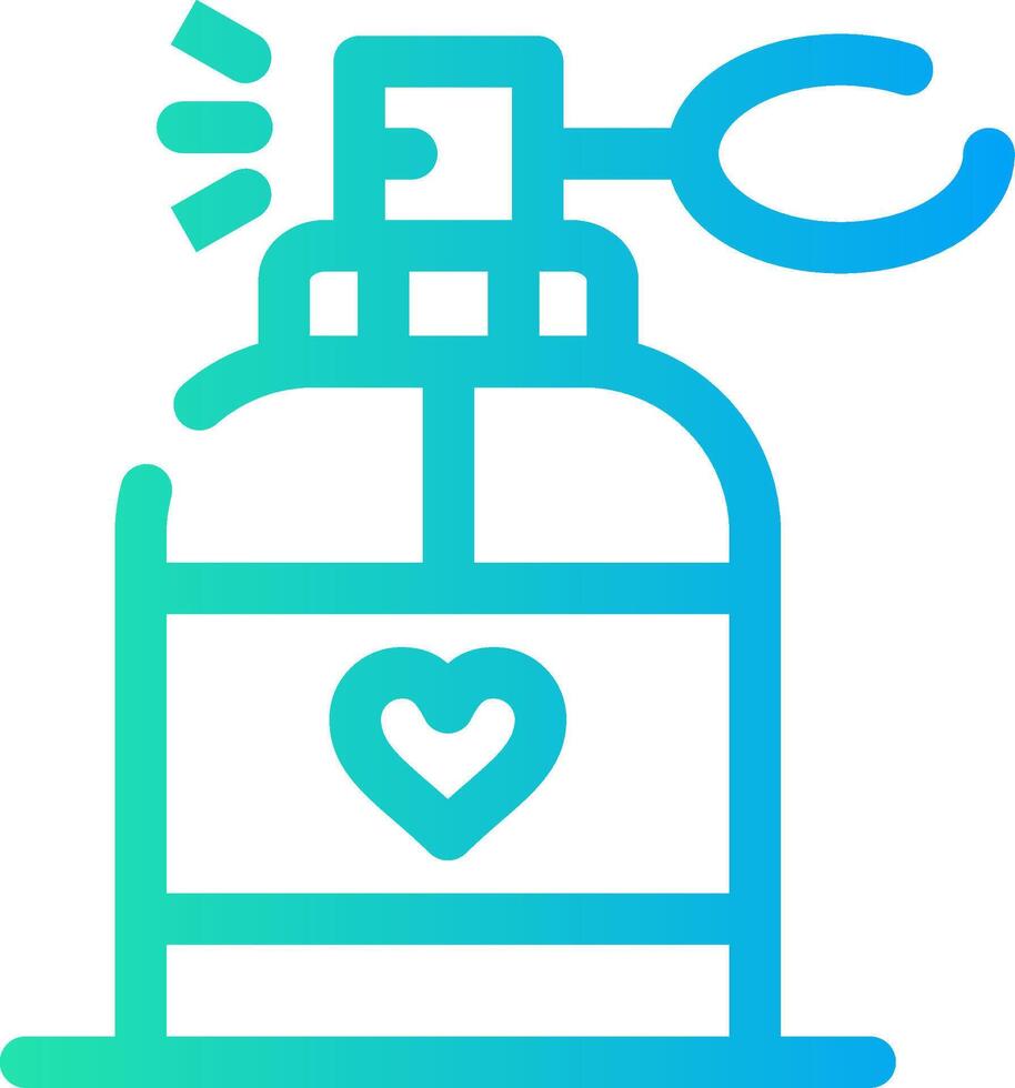 Perfume Creative Icon Design vector