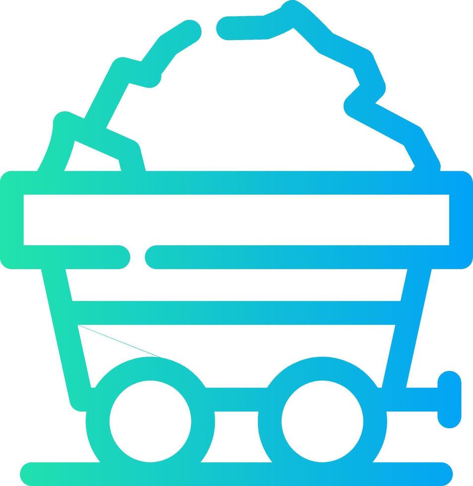 Mining Creative Icon Design vector