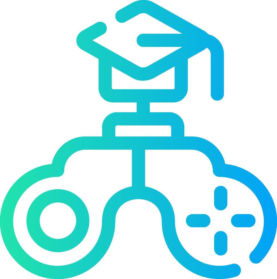 Gamification Creative Icon Design vector