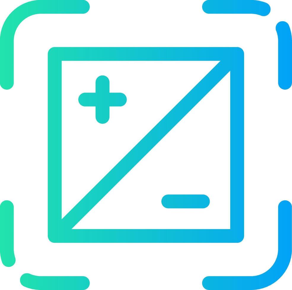 Exposure Creative Icon Design vector