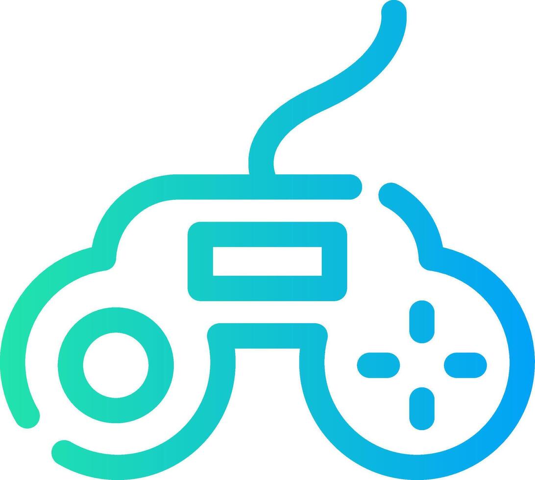 Gamepad Creative Icon Design vector