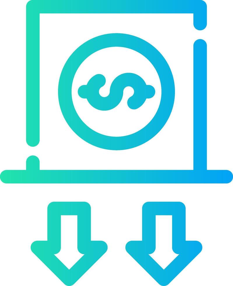 Deposit Creative Icon Design vector