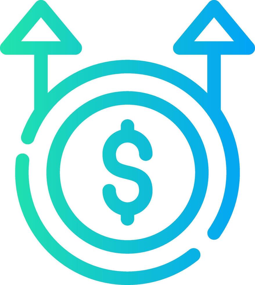 Cost Creative Icon Design vector