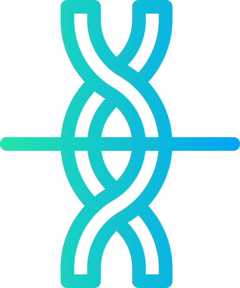 DNA Creative Icon Design vector