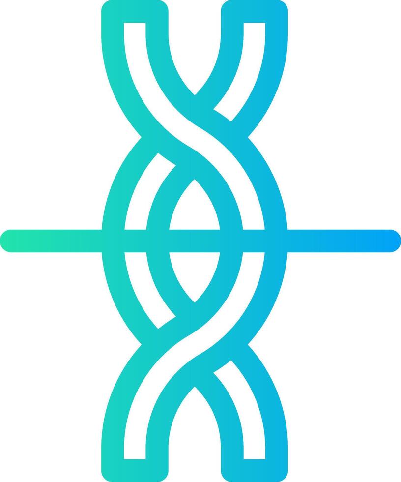 DNA Creative Icon Design vector