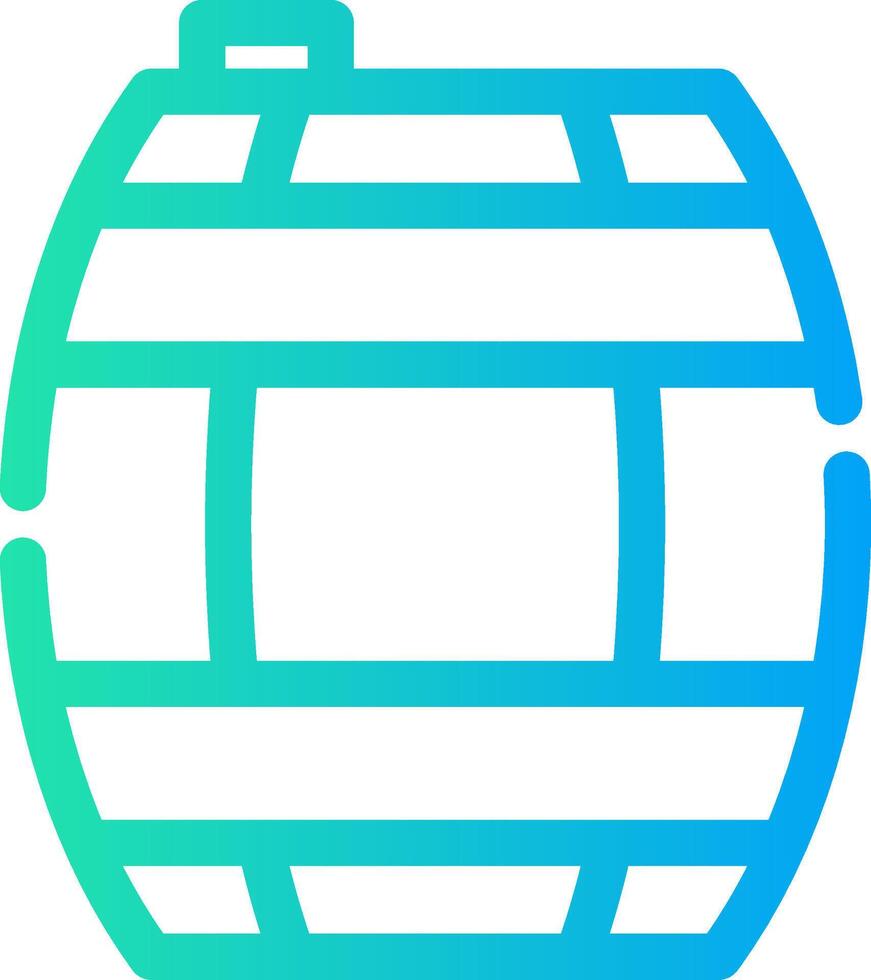 Barrel Creative Icon Design vector
