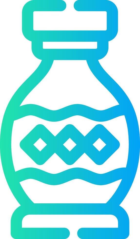 Vase Creative Icon Design vector