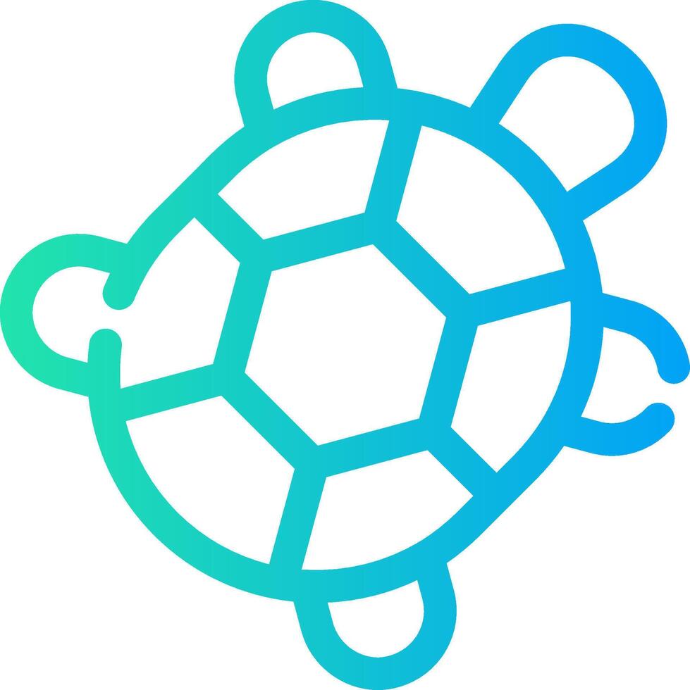 Turtle Creative Icon Design vector