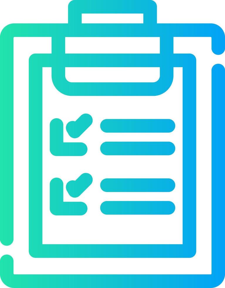 Clipboard Creative Icon Design vector