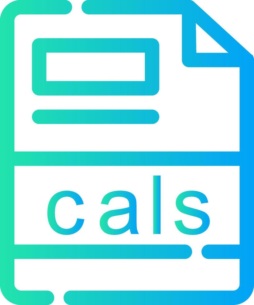 cals Creative Icon Design vector