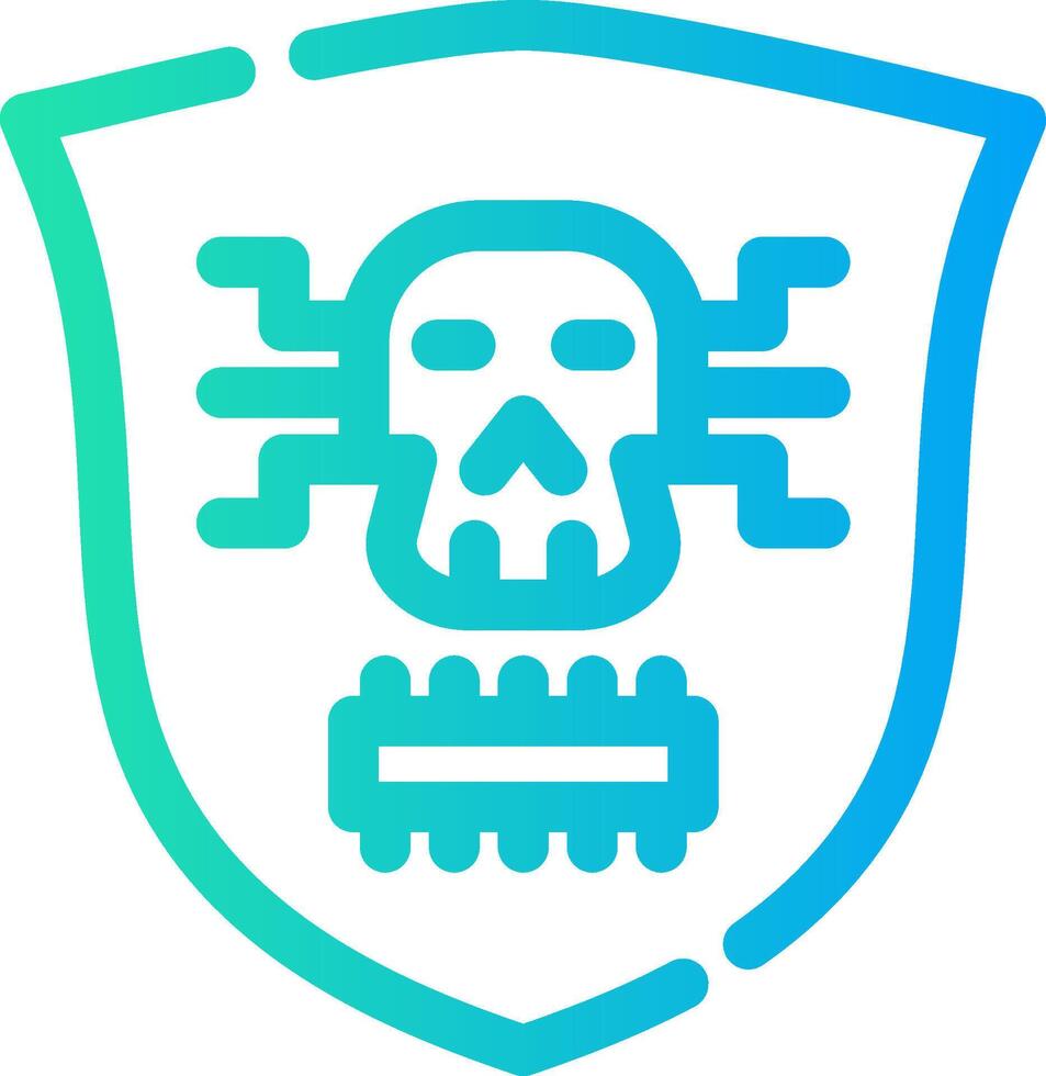 Malware Creative Icon Design vector