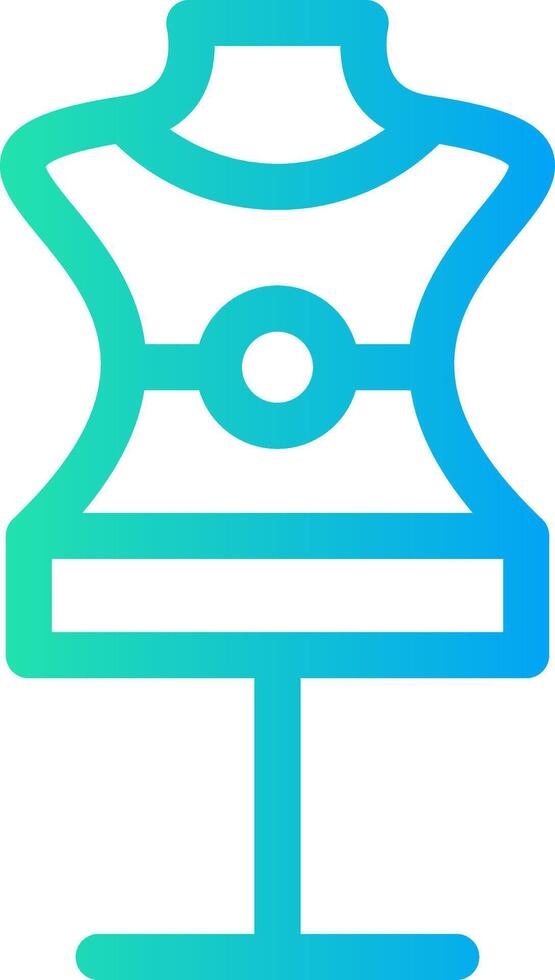 Mannequin Creative Icon Design vector