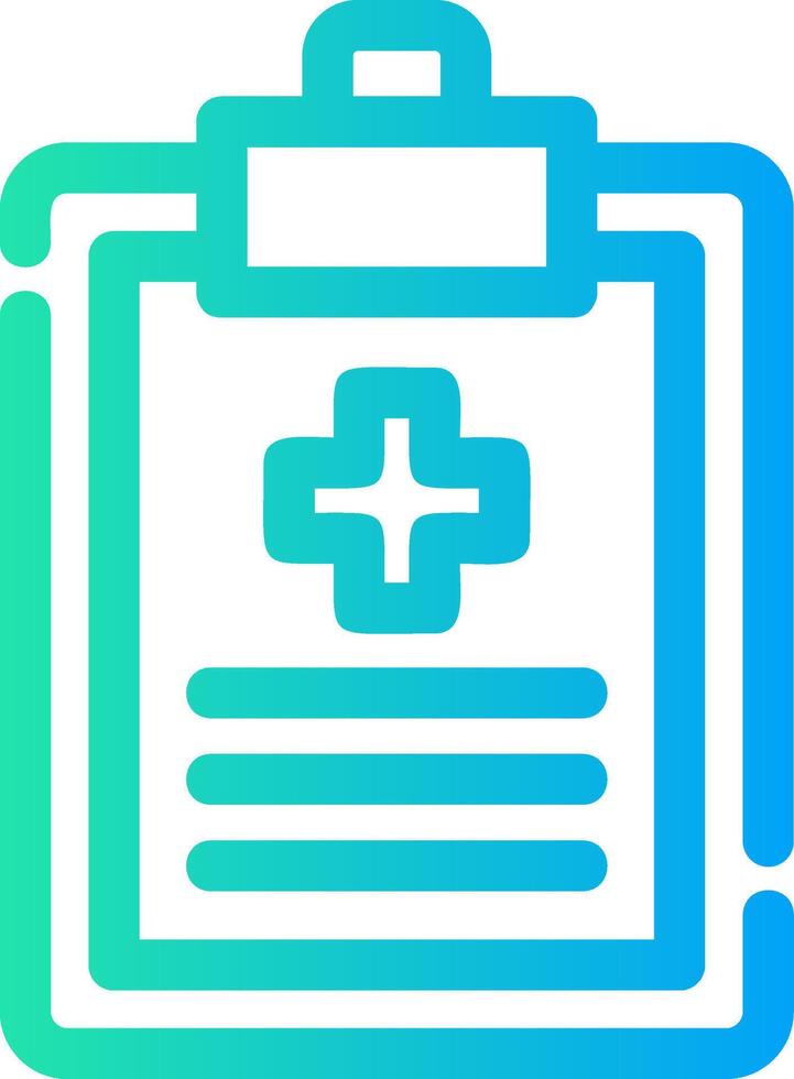 Health Report Creative Icon Design vector