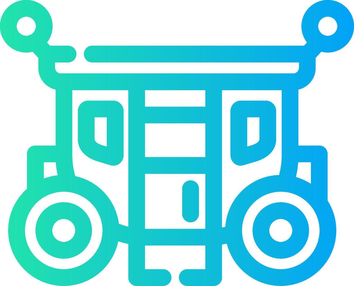 Carriage Creative Icon Design vector