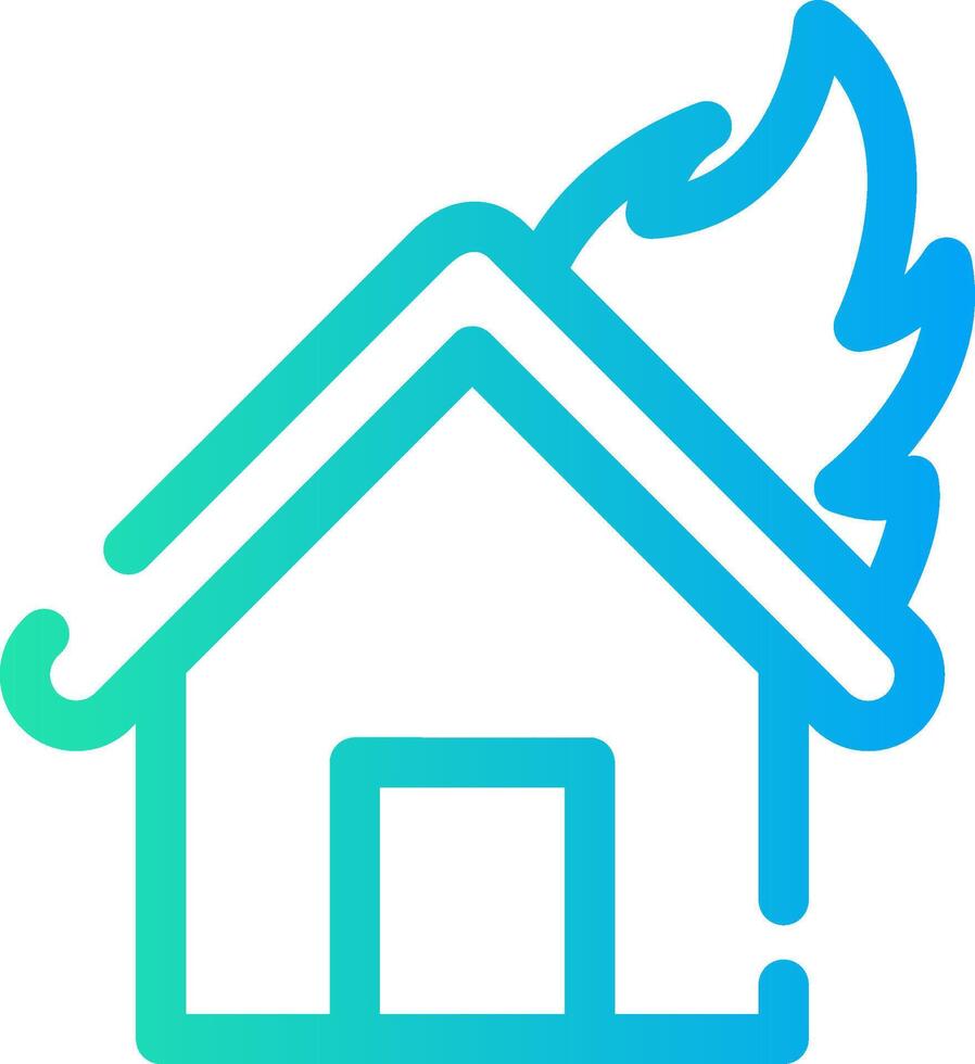Fire Creative Icon Design vector