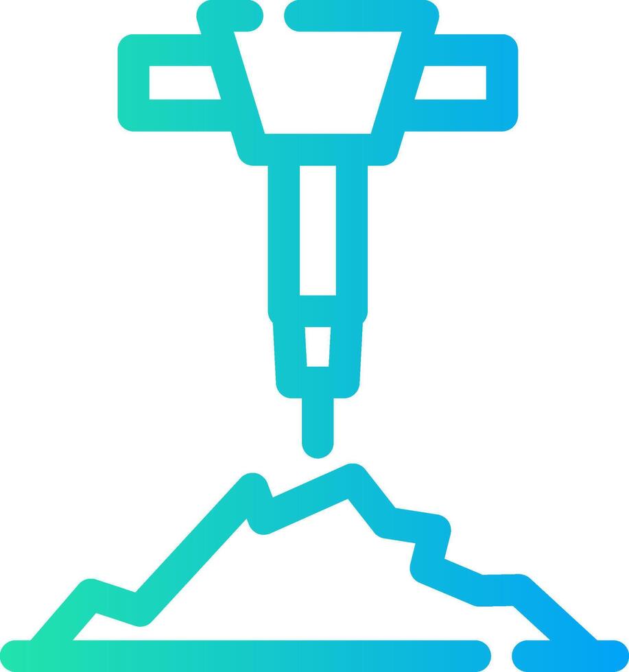Drill Creative Icon Design vector