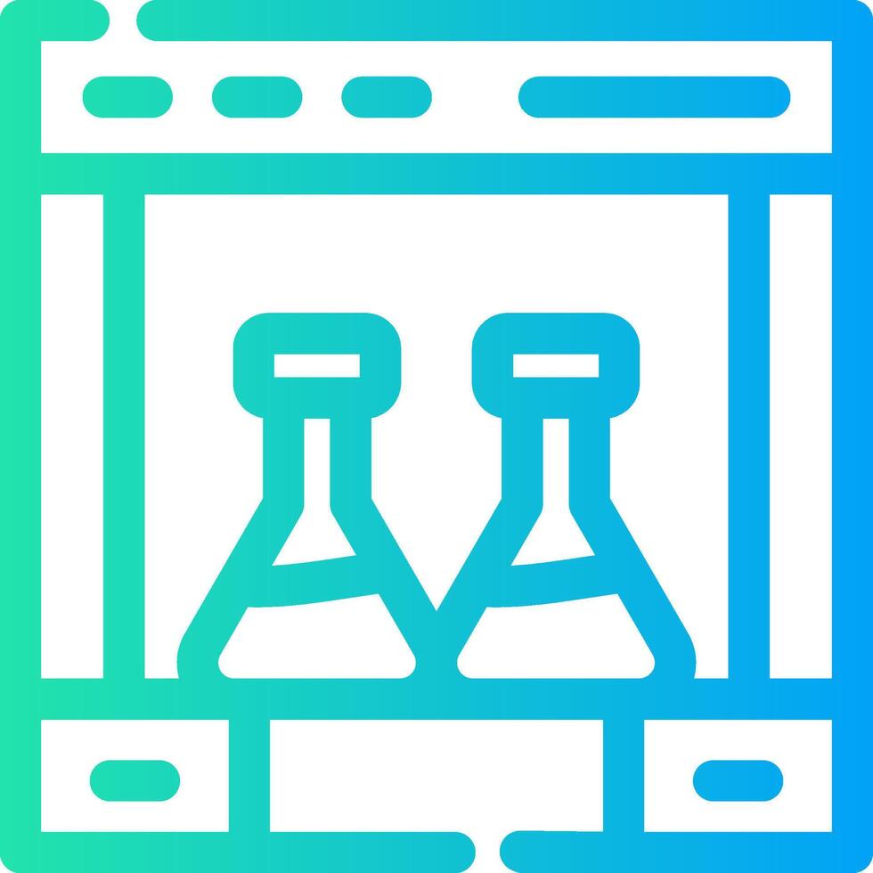Chemistry Creative Icon Design vector