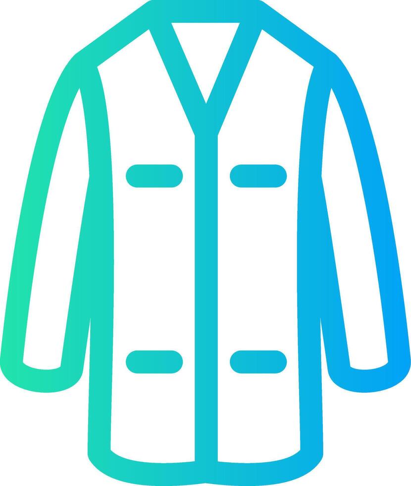 Lab Coat Creative Icon Design vector