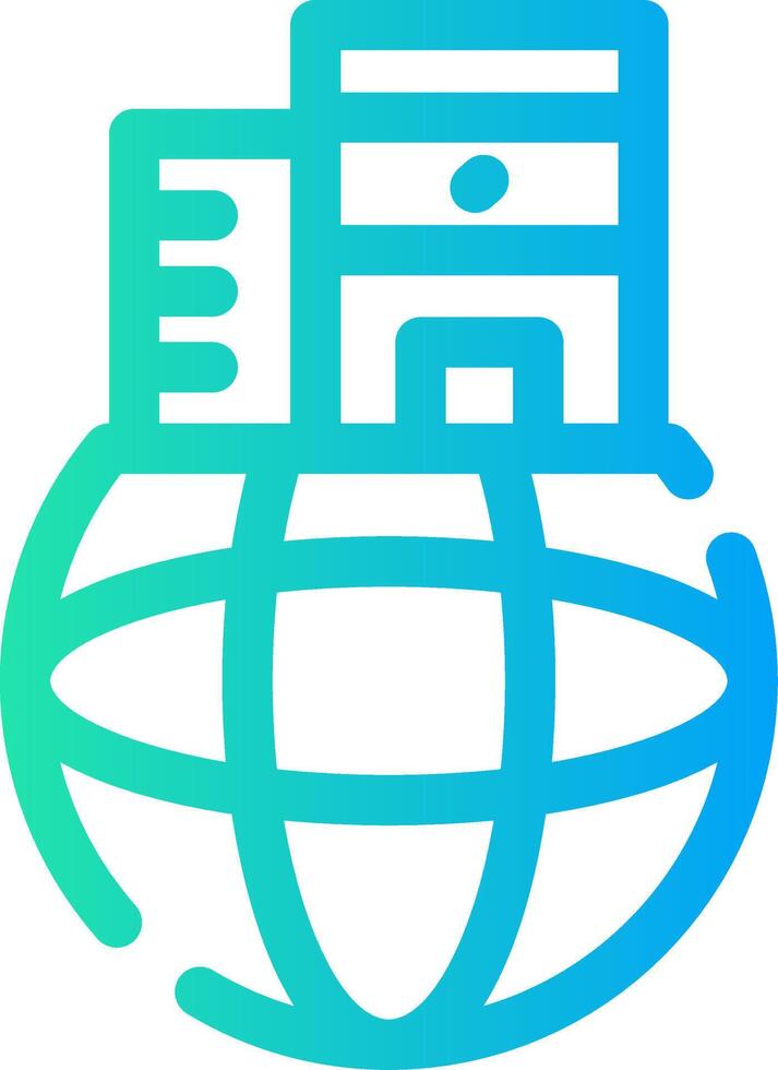 Global Marketing Creative Icon Design vector