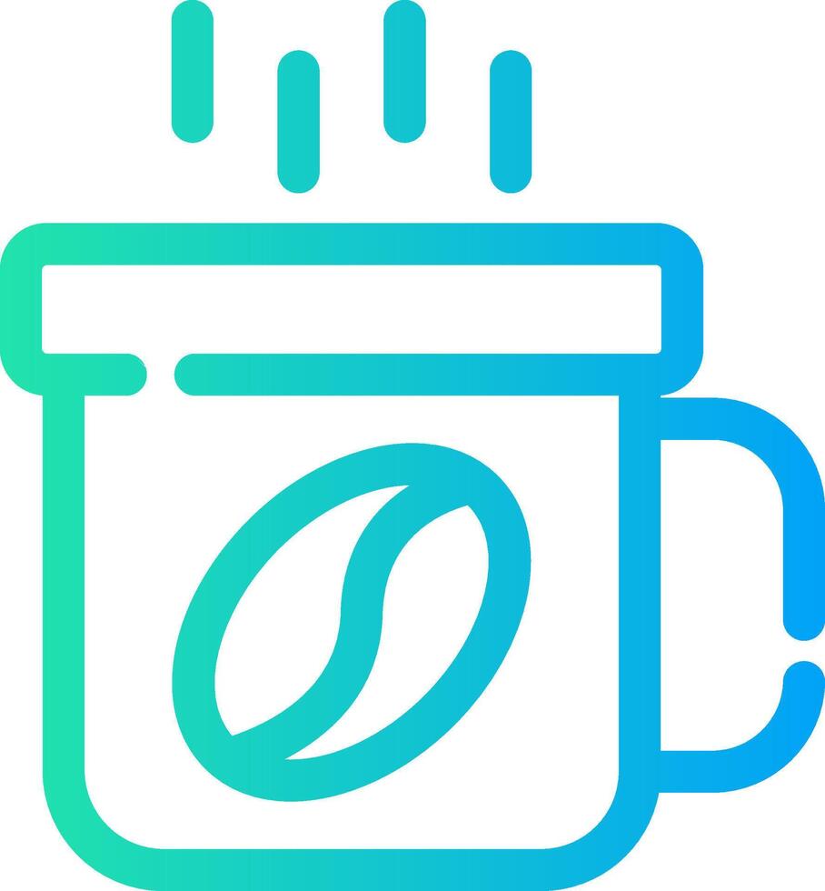 Line Different Gradient Design vector