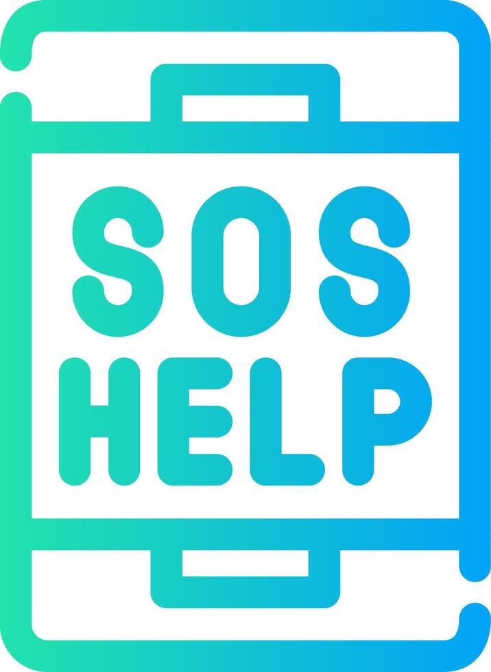 SOS Creative Icon Design vector