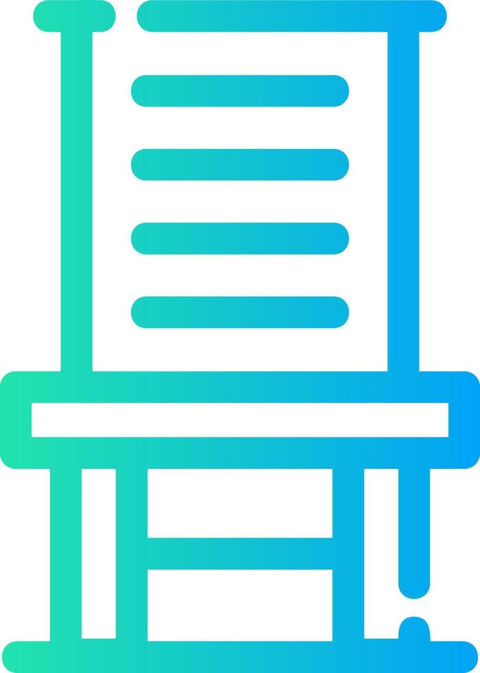 Chair Creative Icon Design vector