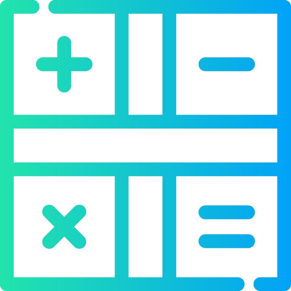 Calculator Creative Icon Design vector