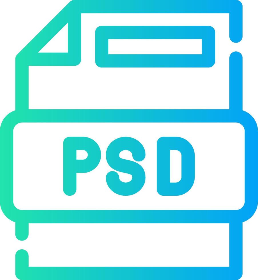 diseño de icono creativo de archivo psd vector