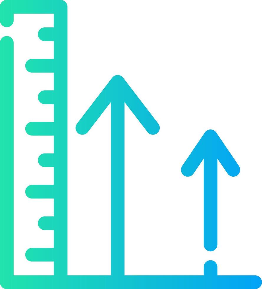 Height Creative Icon Design vector