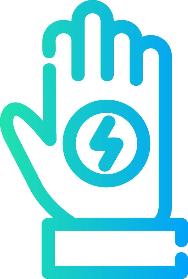 Glove Creative Icon Design vector