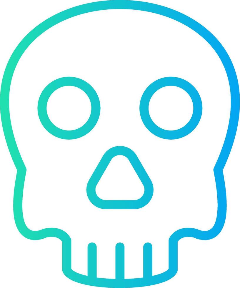 Skull Creative Icon Design vector