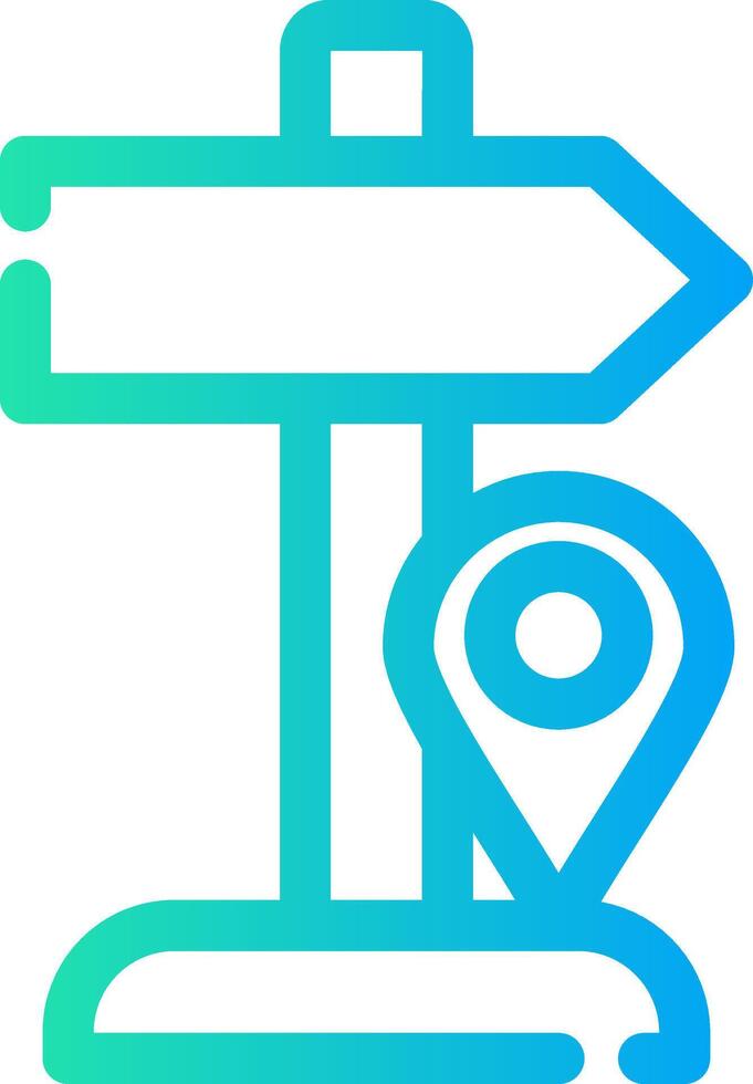 Direction Creative Icon Design vector