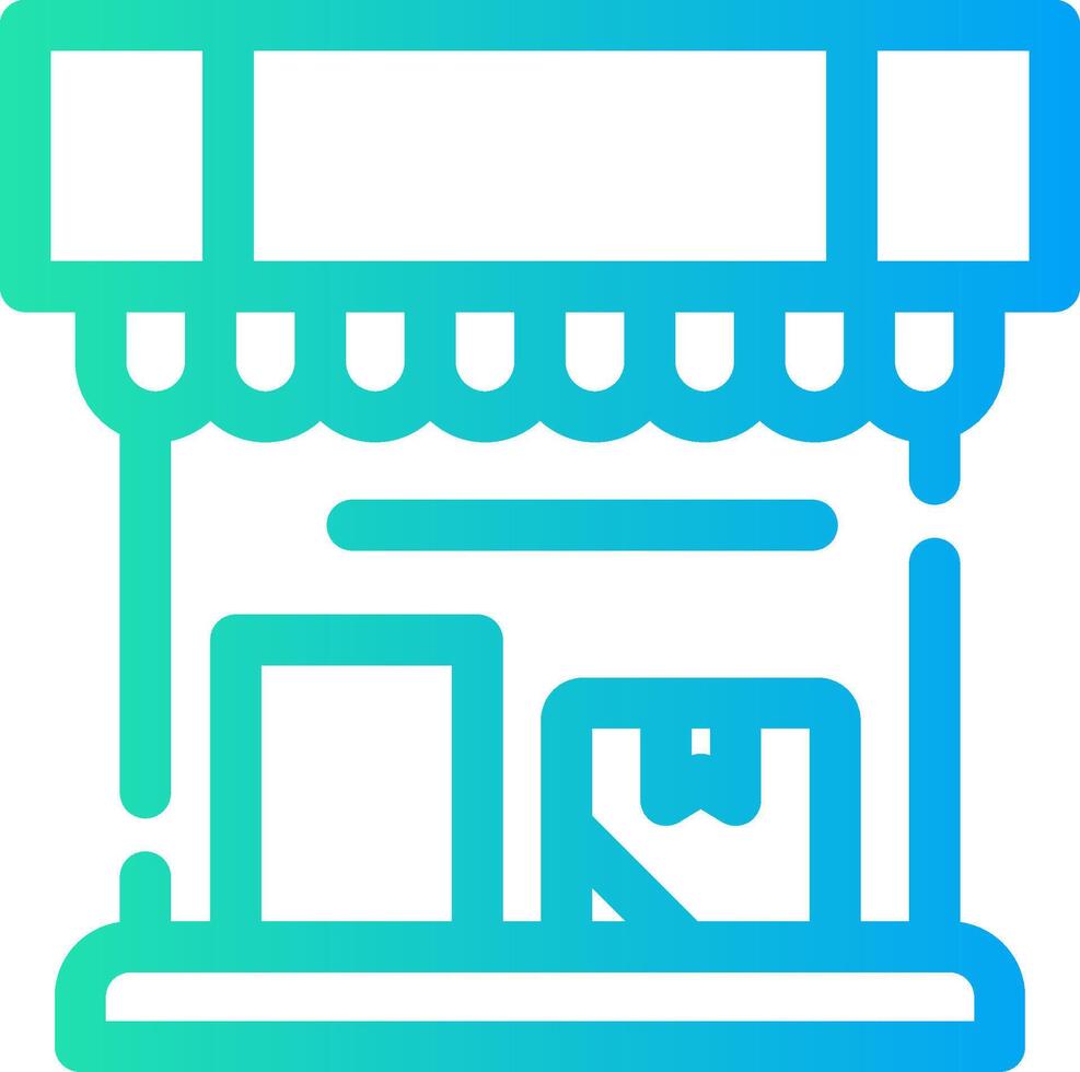 Store Creative Icon Design vector