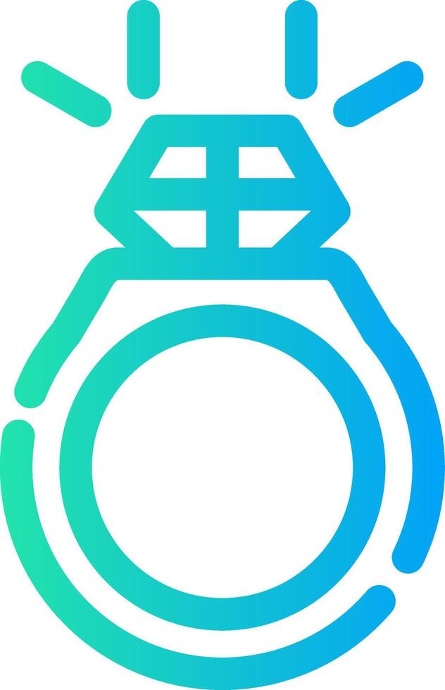 Ring Creative Icon Design vector