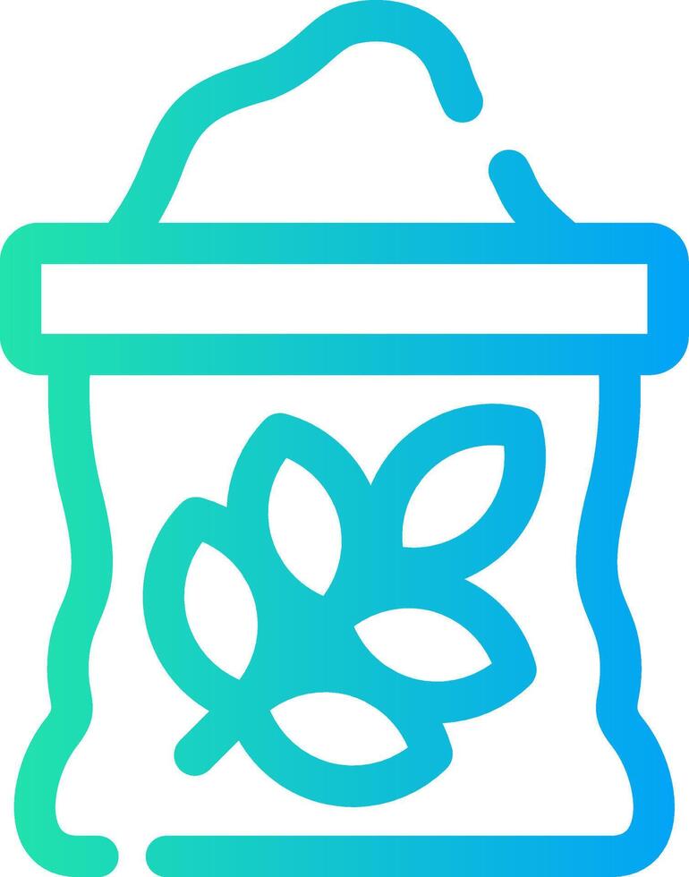 Flour Creative Icon Design vector