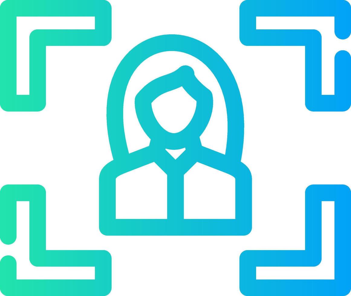Portrait Creative Icon Design vector