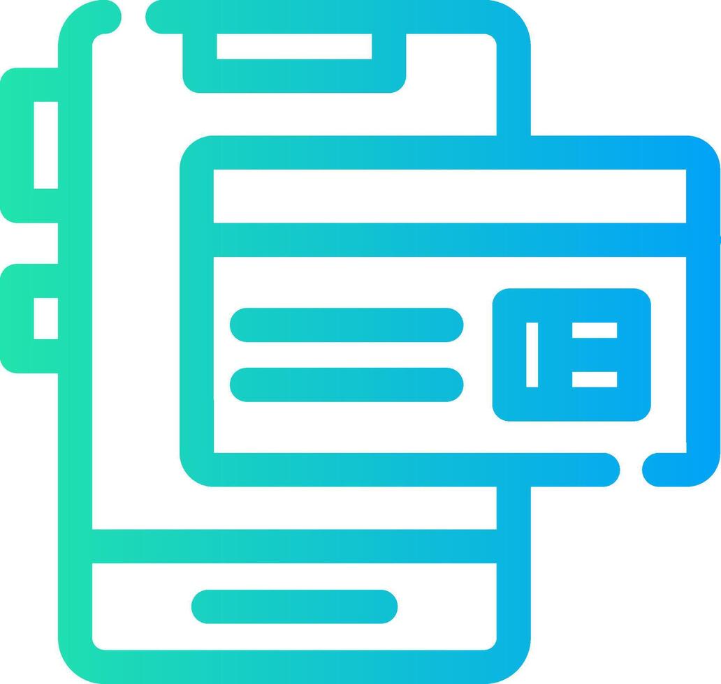 Online Payment Creative Icon Design vector