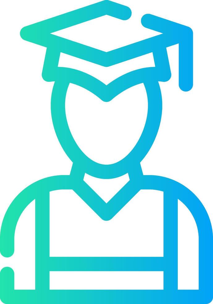 Graduate Creative Icon Design vector