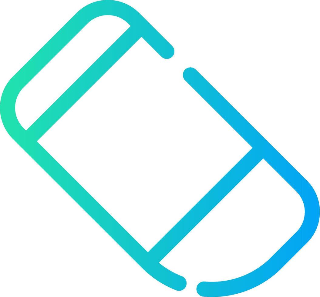 Eraser Creative Icon Design vector