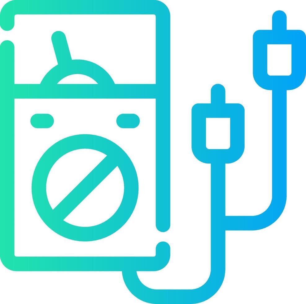Multimeter Creative Icon Design vector