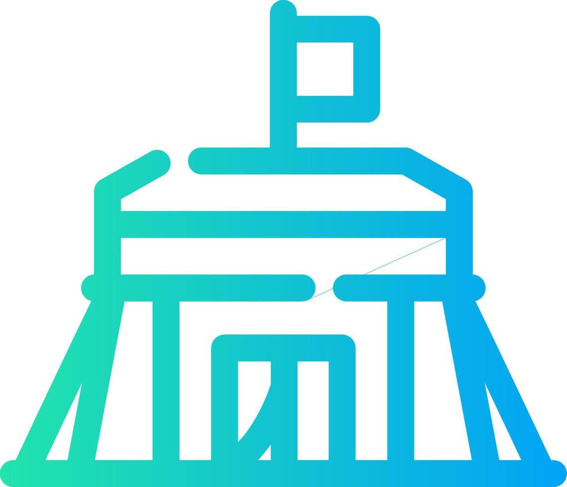 Barracks Creative Icon Design vector