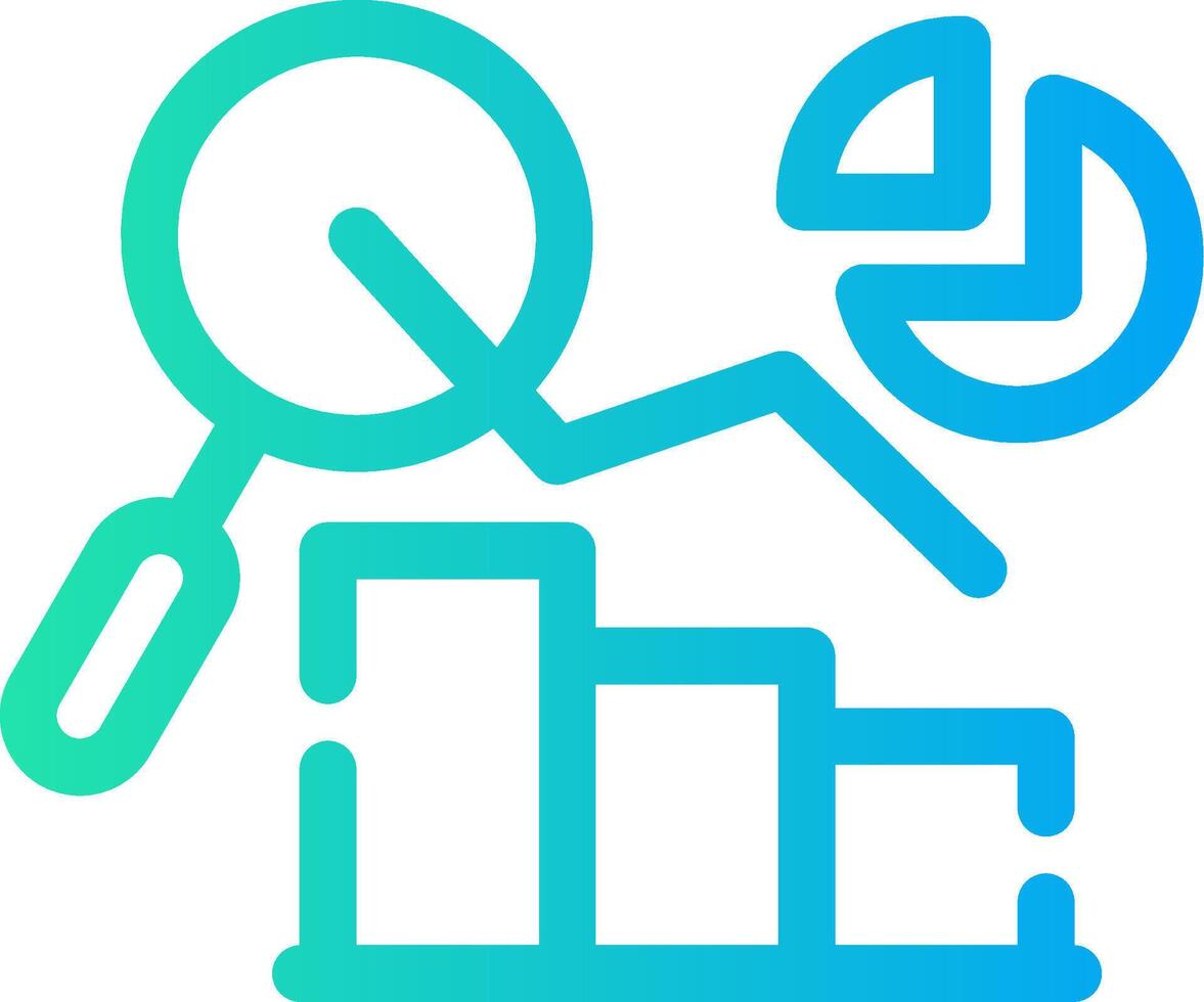 Research Process Creative Icon Design vector