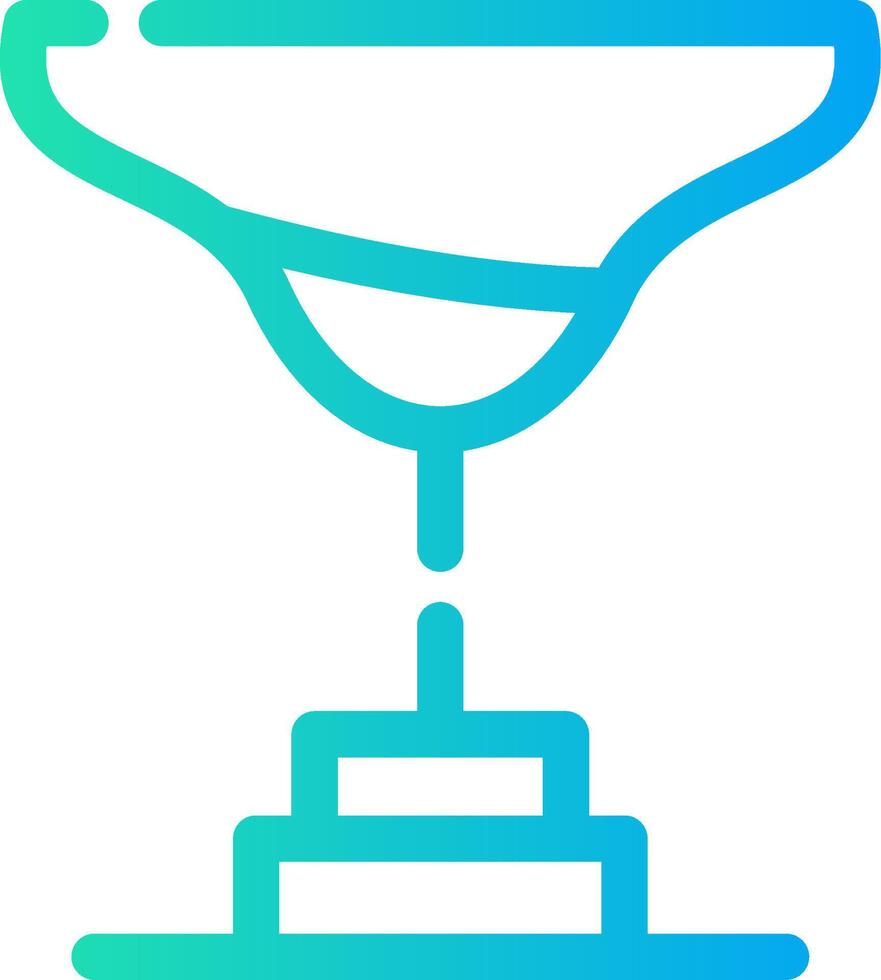 Martini Creative Icon Design vector