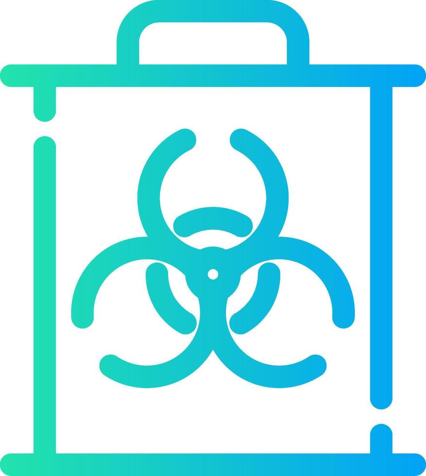 Biohazard Creative Icon Design vector