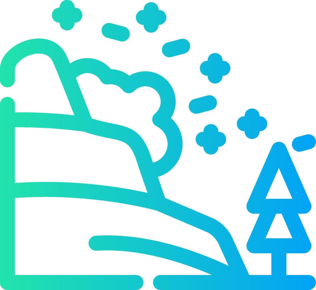 Avalanche Creative Icon Design vector