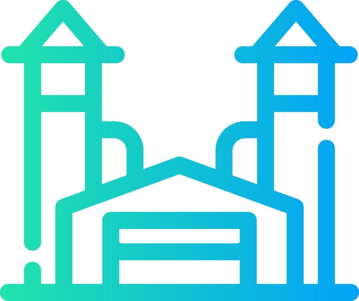 Factory Creative Icon Design vector