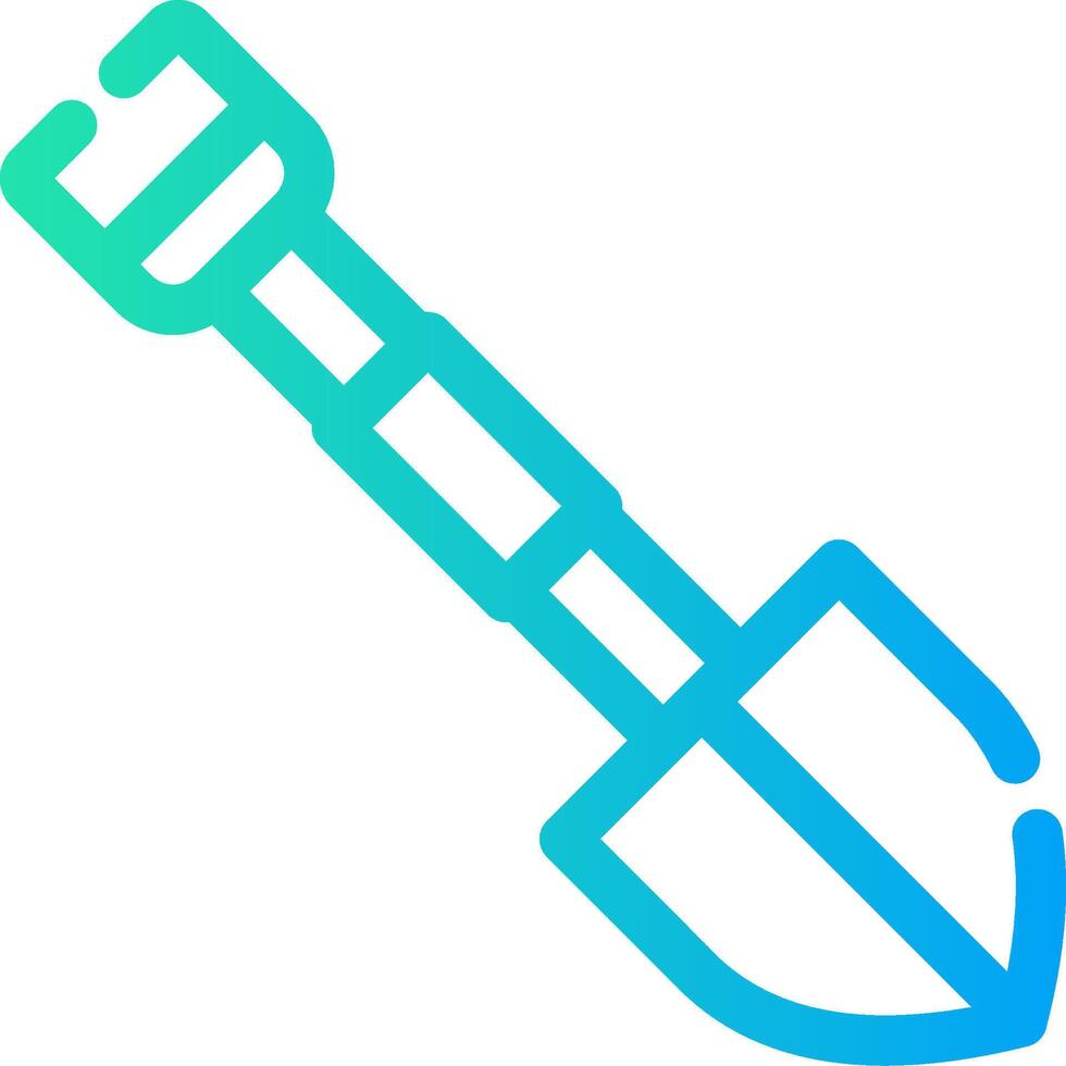 Shovel Creative Icon Design vector