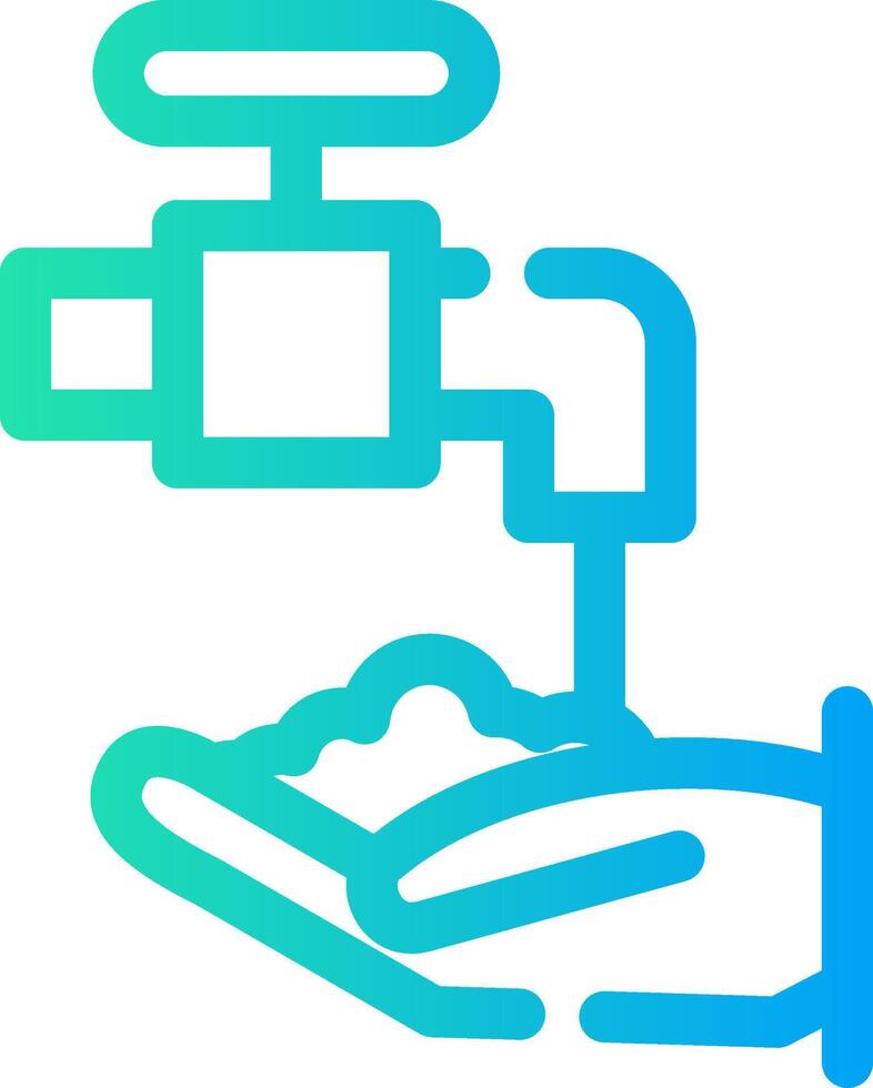 Handwash Creative Icon Design vector